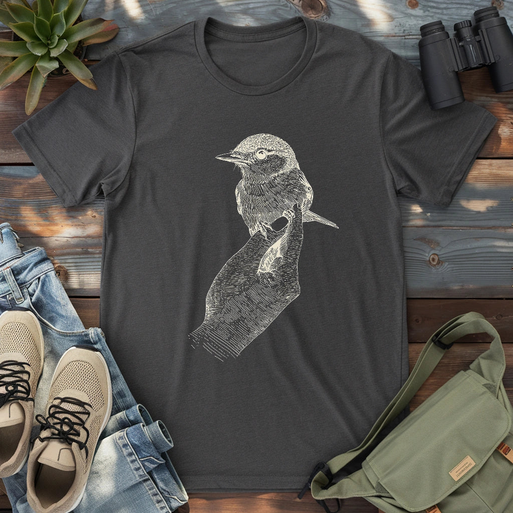 Perched On My Hand T-shirt