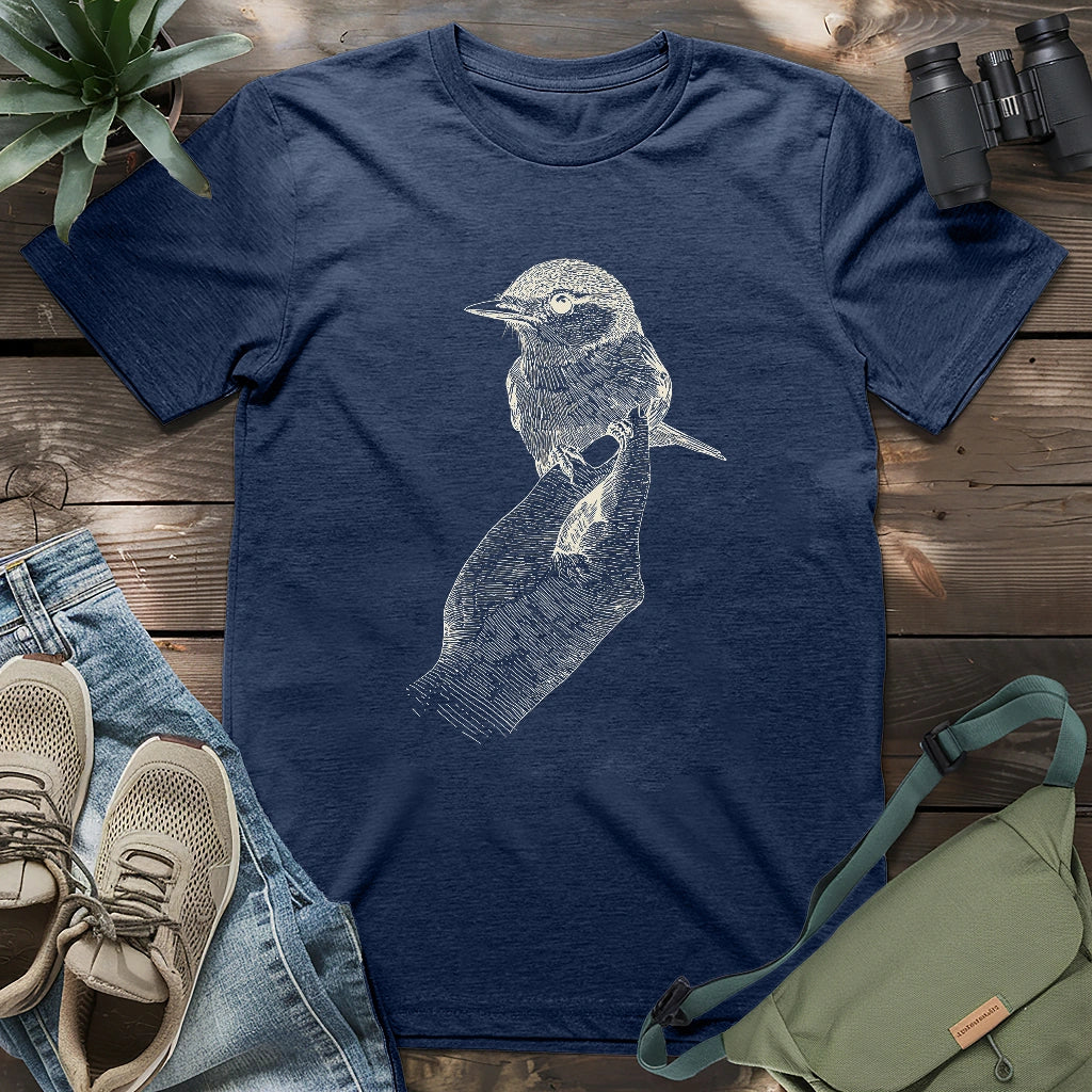 Perched On My Hand T-shirt