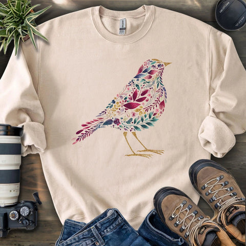 Bird Made By Leaves Sweatshirt