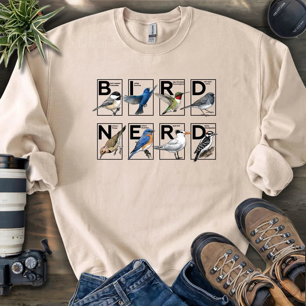 Bird Nerd Shirt Sweatshirt