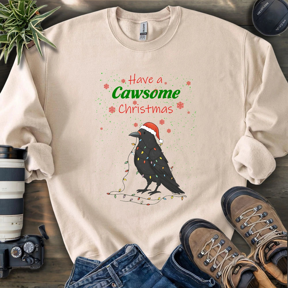 Cawsome Christmas Sweatshirt