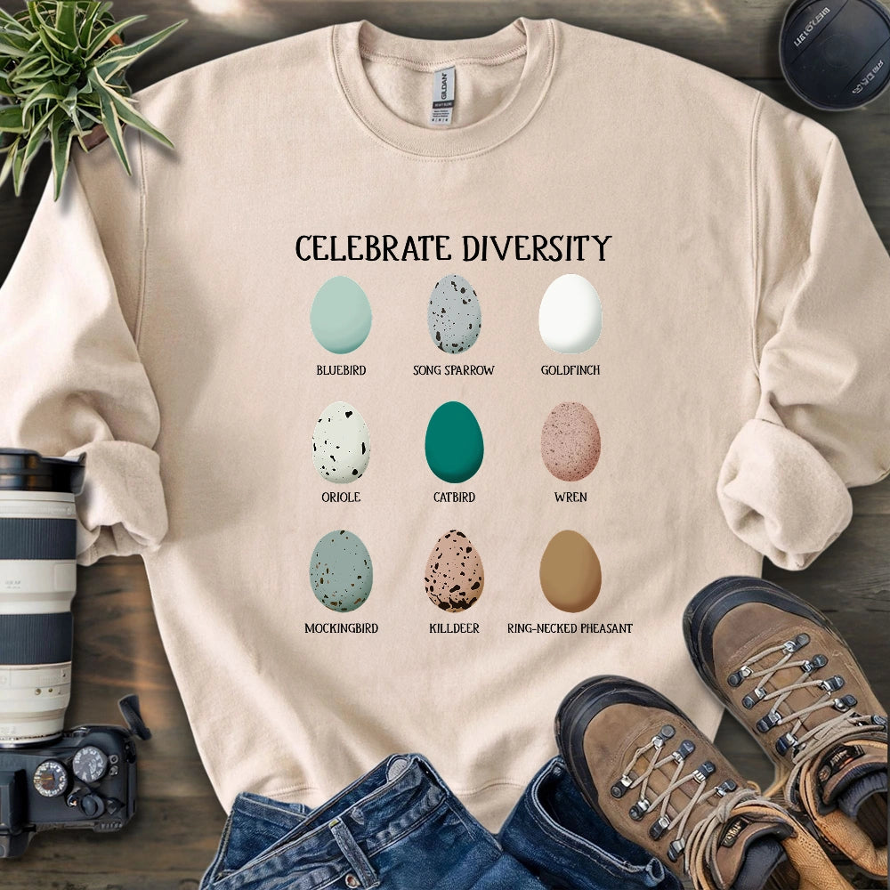 Celebrate Egg Diversity Sweatshirt