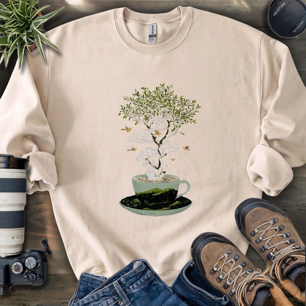Coffee Tree Attract Birds Sweatshirt