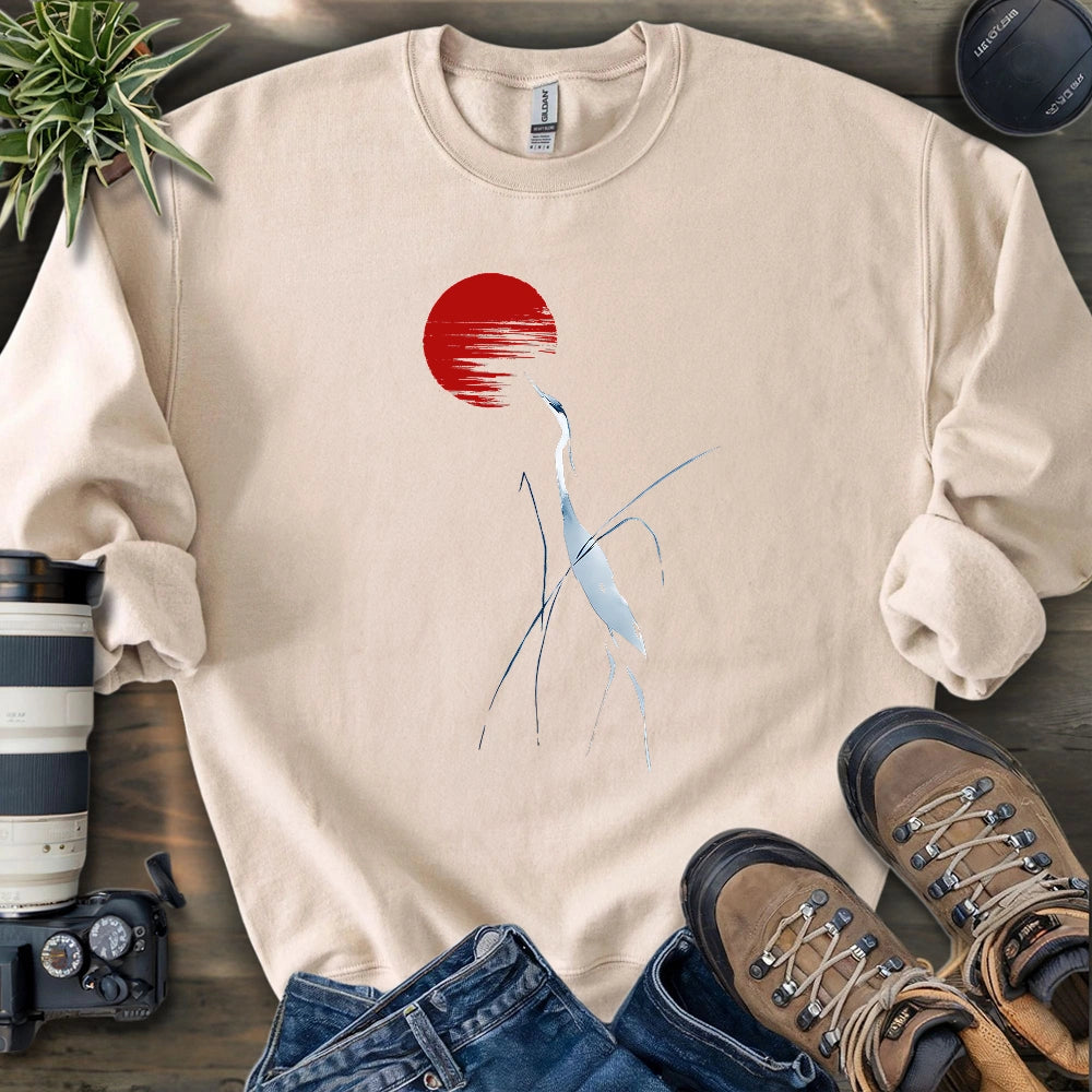 Crane Of The Dawn Sweatshirt