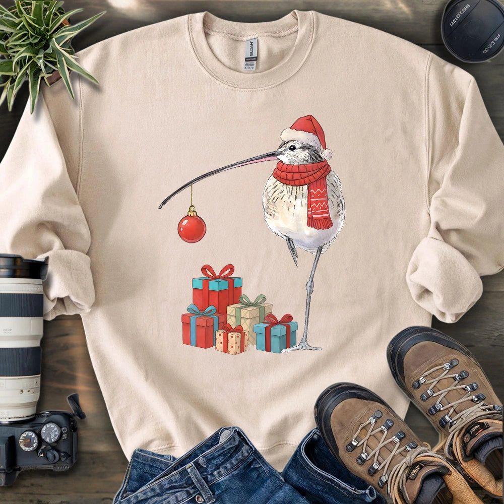 Curlew Holding Ornament Sweatshirt