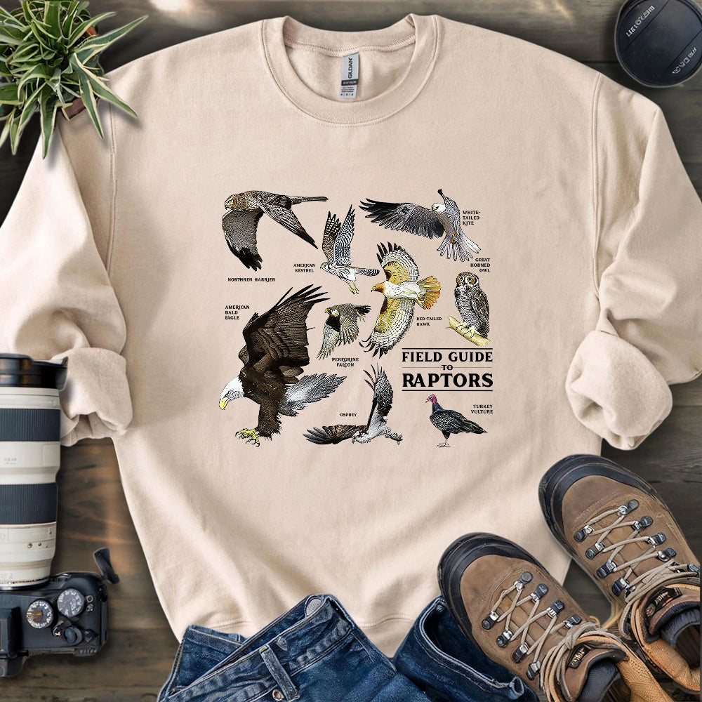 Field Guide To Raptors Sweatshirt