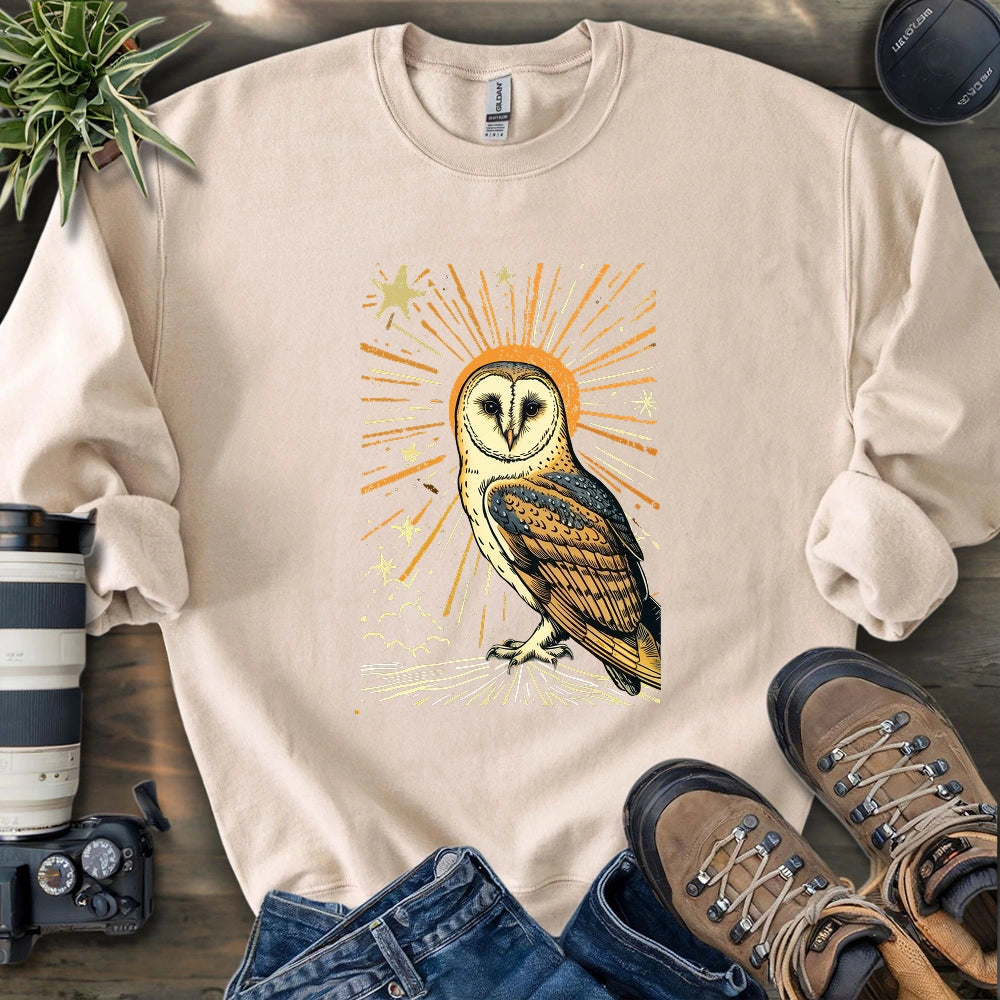 Godliness Barn Owl Sweatshirt