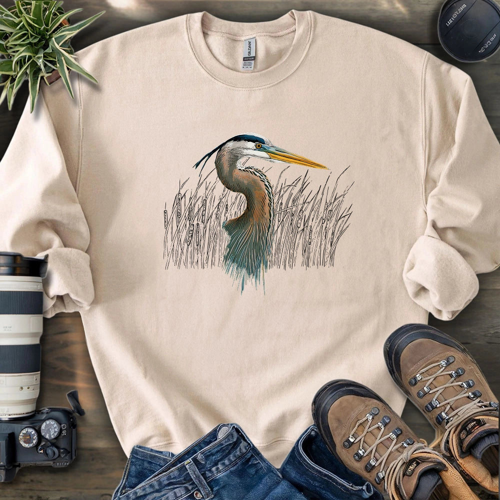 Great Blue Heron Sweatshirt