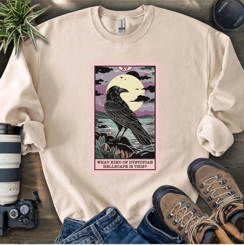 Hellscape Raven Sweatshirt