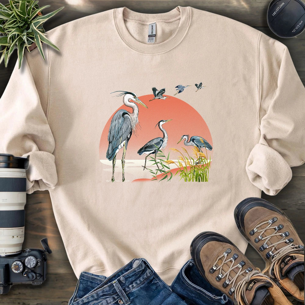 Heron Migration Sweatshirt