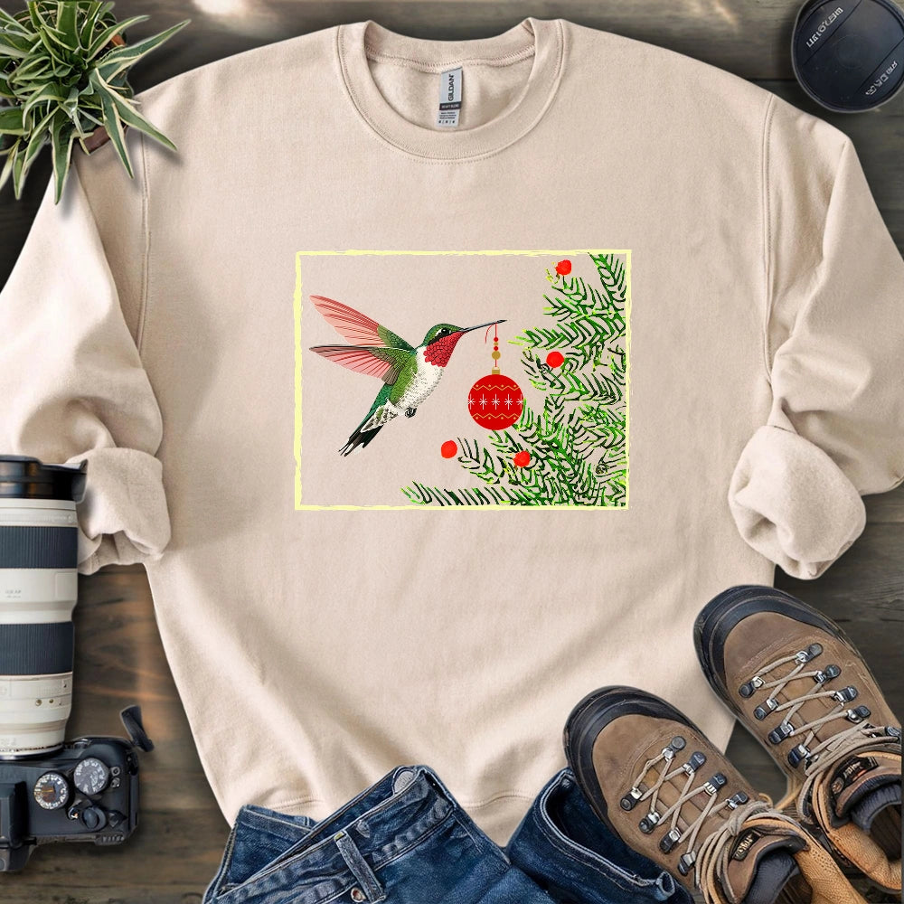 Hummingbird Decorating Sweatshirt