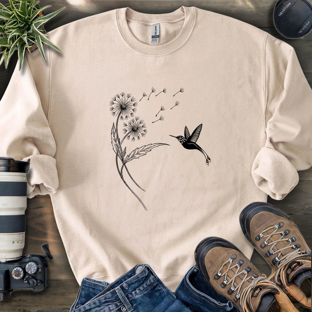 Hummingbird Silhouette Sweatshirt