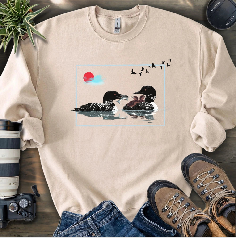 Loon Family Sweatshirt