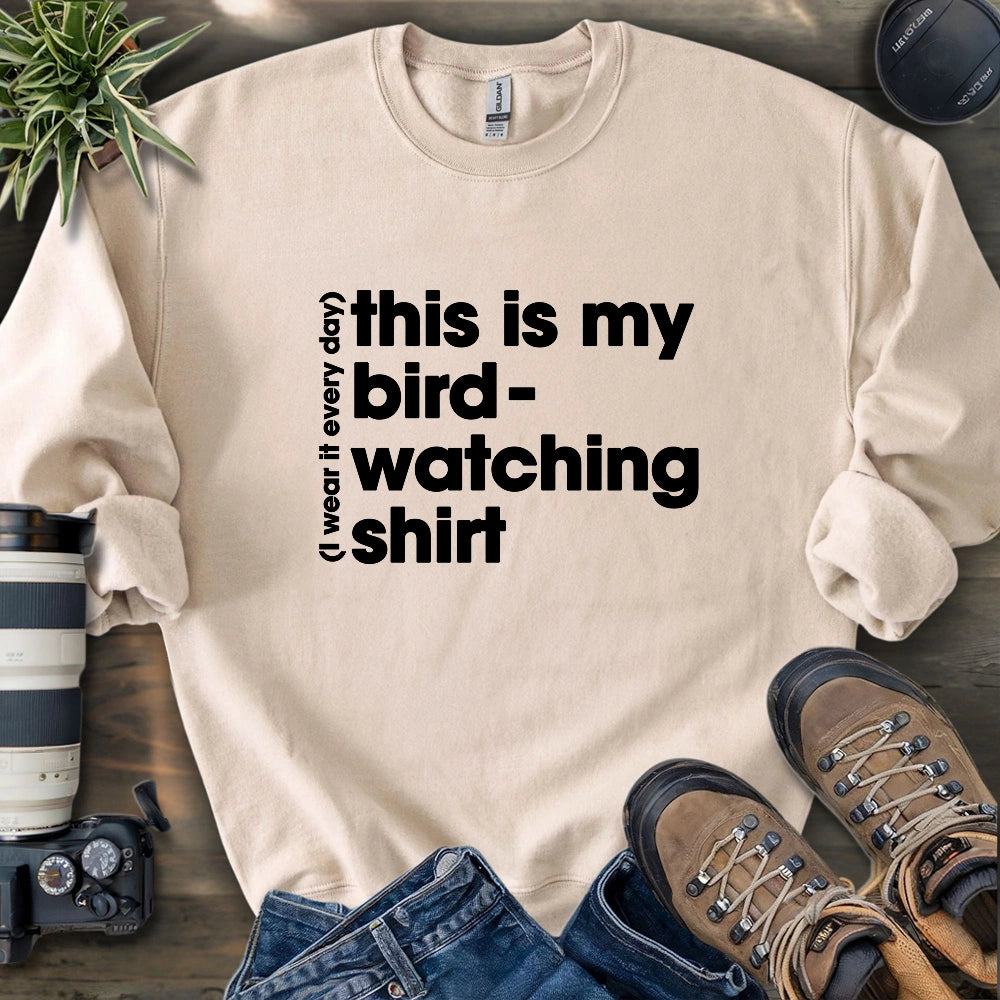 My Bird-watching Sweatshirt