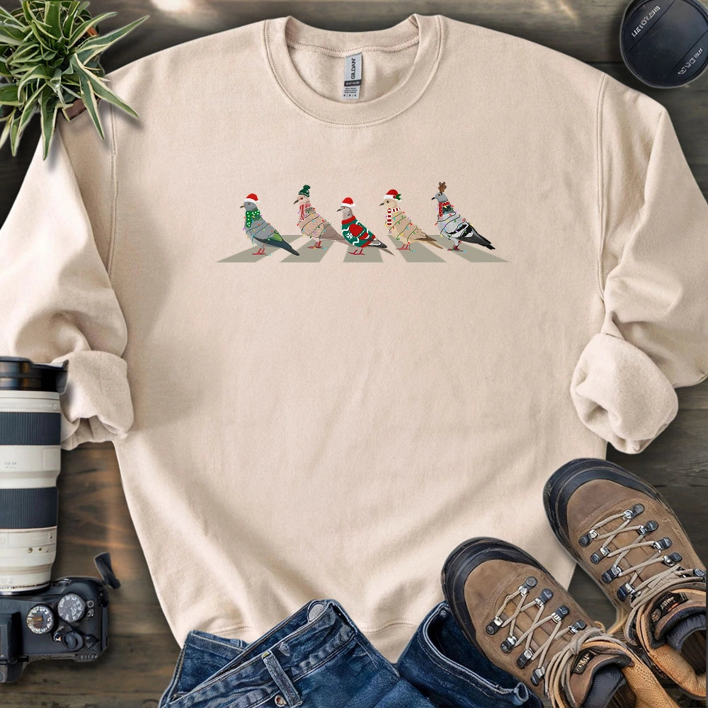 Pigeons on Abbey Road Sweatshirt