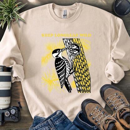 Protect Red-cocked Woodpecker Sweatshirt