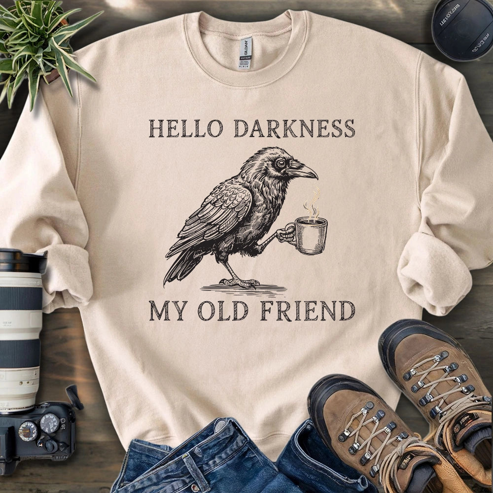 Raven Hello Darkness Sweatshirt