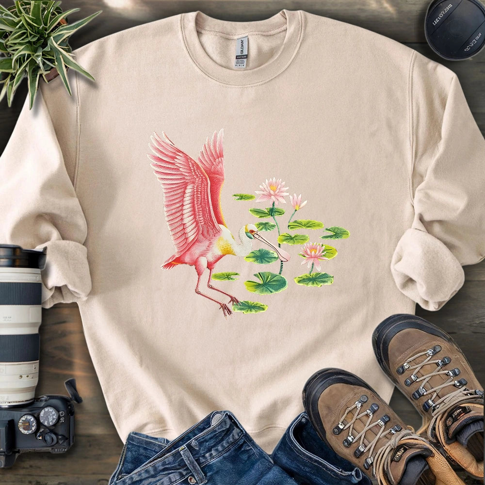 Roseate Spoonbill Sweatshirt