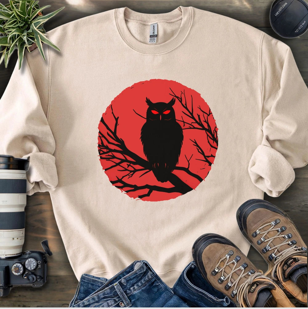 Scary Night Owl Sweatshirt