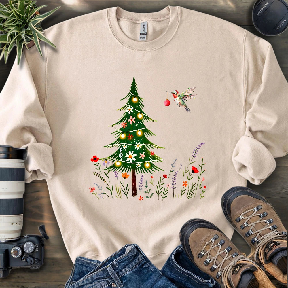 The Decorating Hummingbird Sweatshirt