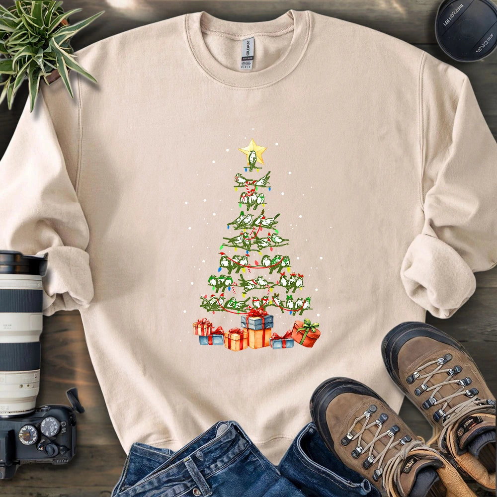 Birdy Christmas Tree Sweatshirt