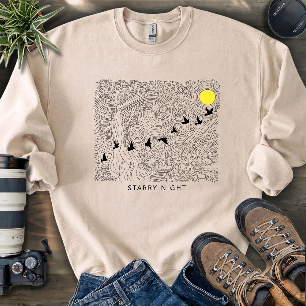 Starry Night Migration Sweatshirt