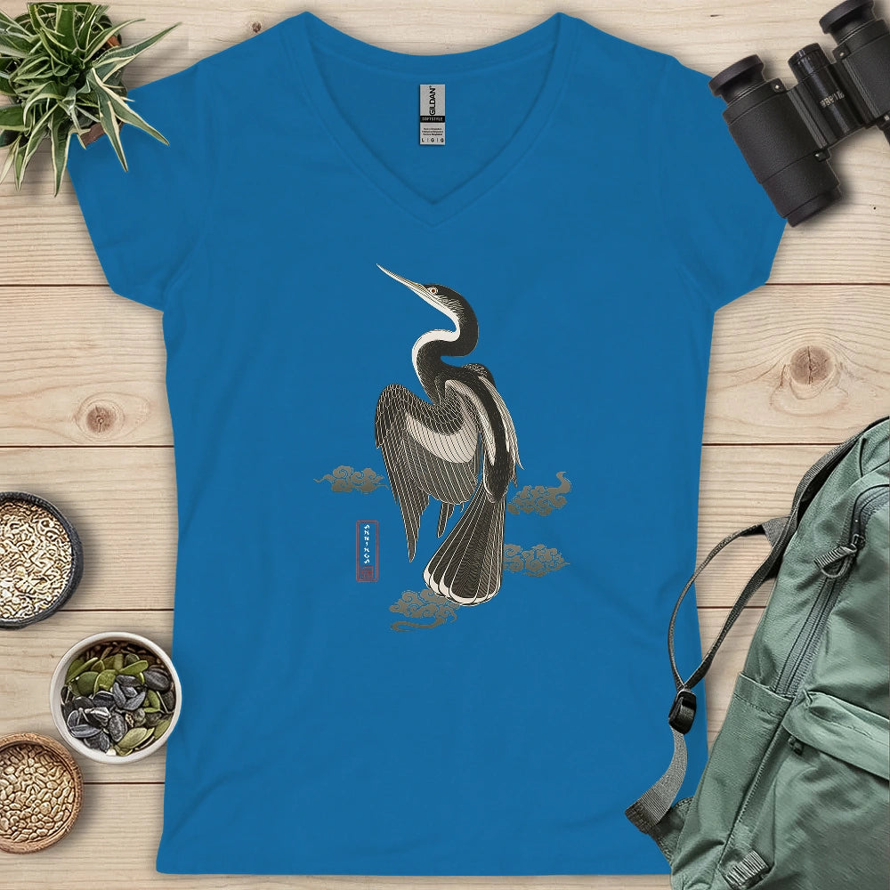 Anhinga Grace Lady V-neck