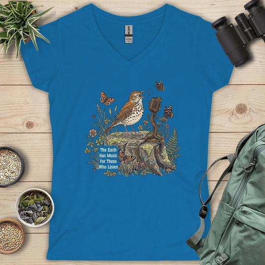 Earth Song Lady V-neck