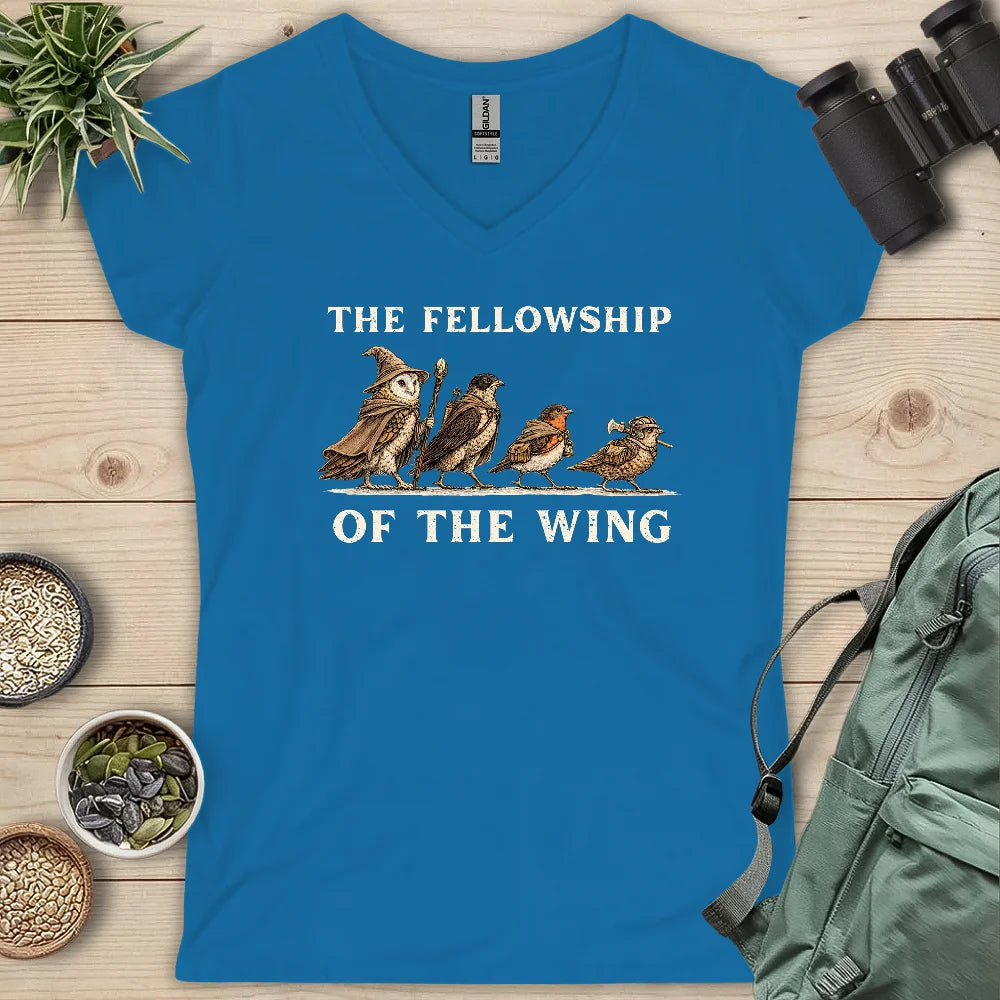Fellowship Of The Wing Lady V-neck