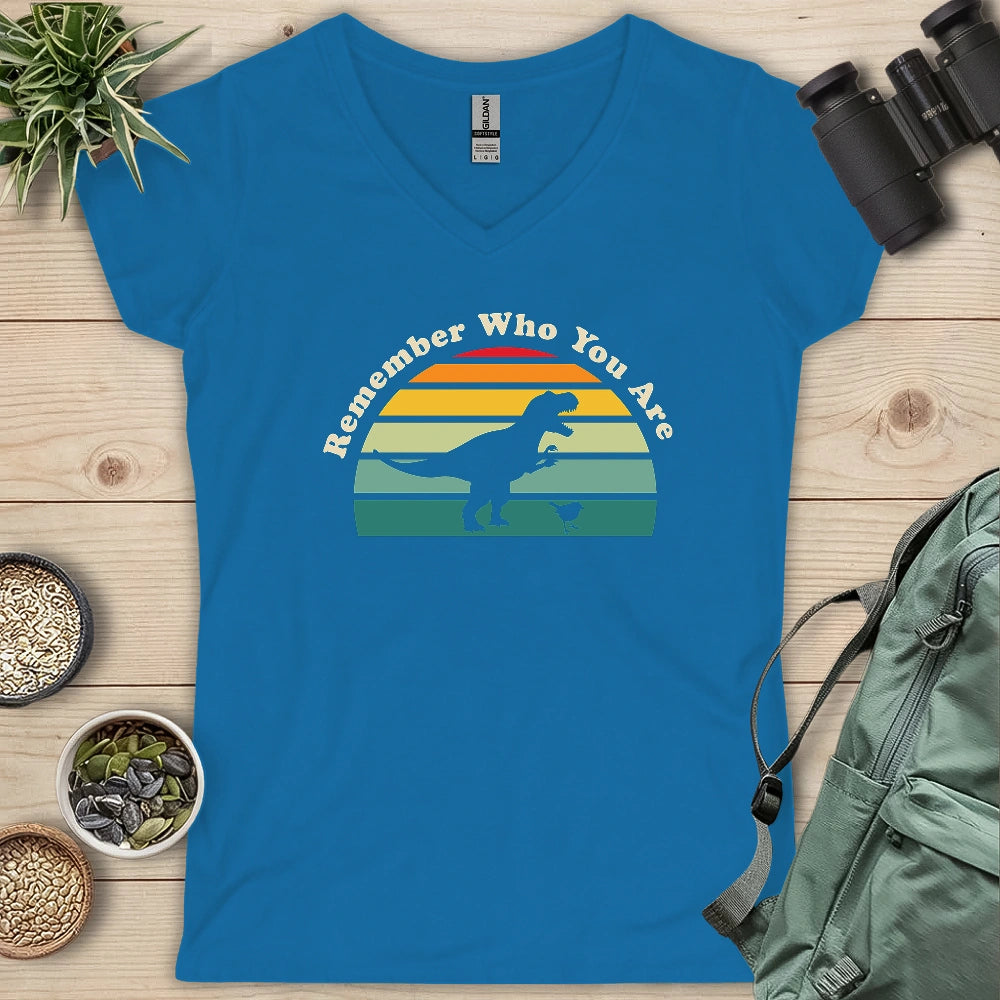 Remember Who You Are Lady V-neck