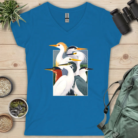 Wetland Assembly Lady V-neck