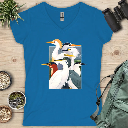 Wetland Assembly Lady V-neck