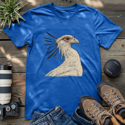 Secretary Bird Sketch T-shirt