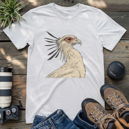 Secretary Bird Sketch T-shirt
