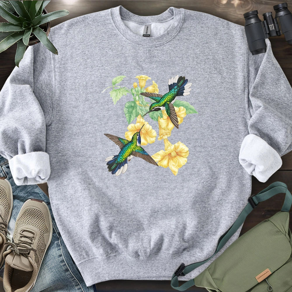 A Hummingbird Couple Sweatshirt