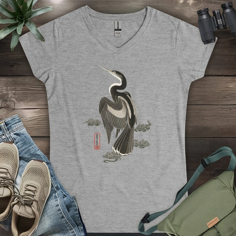 Anhinga Grace Lady V-neck