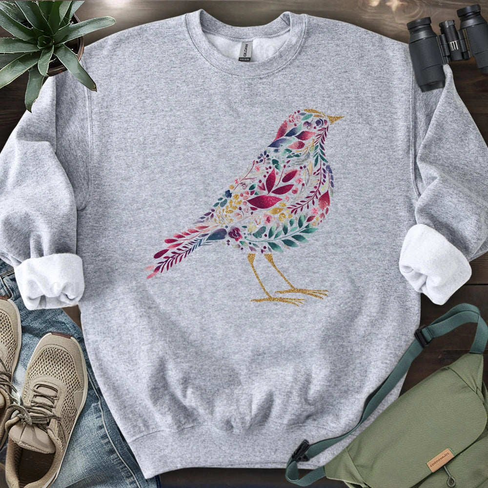 Bird Made By Leaves Sweatshirt