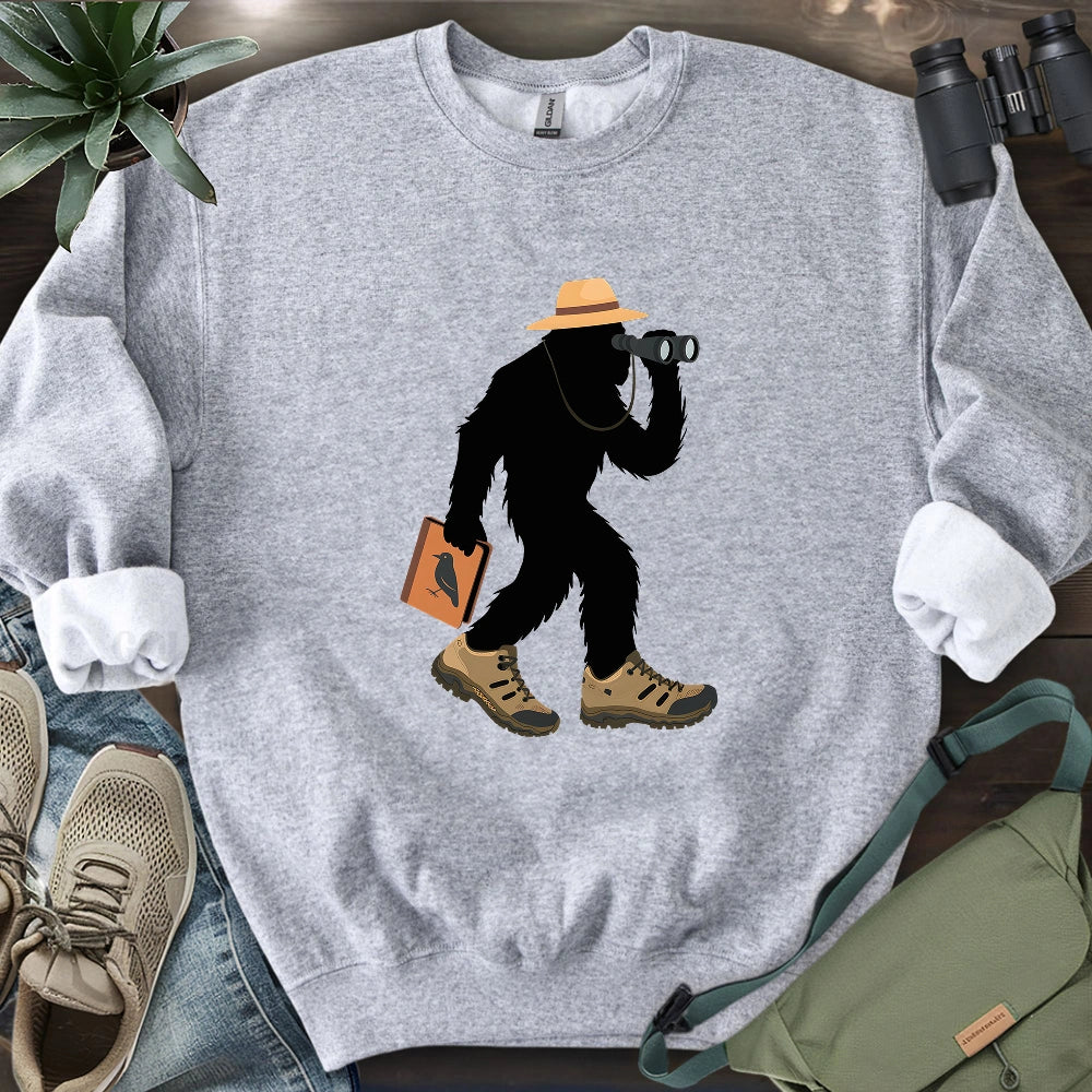 Bird Watching Bigfoot Sweatshirt