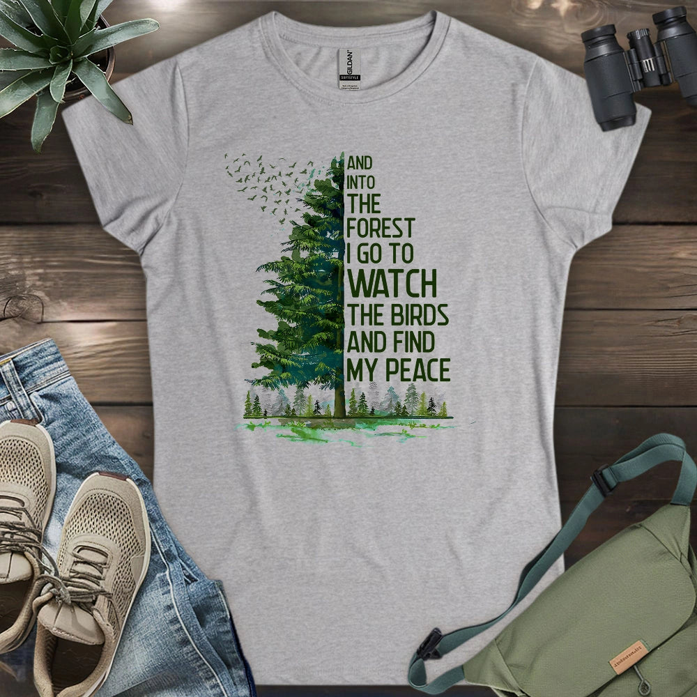 Birdwatching To Heal Women's T-shirt