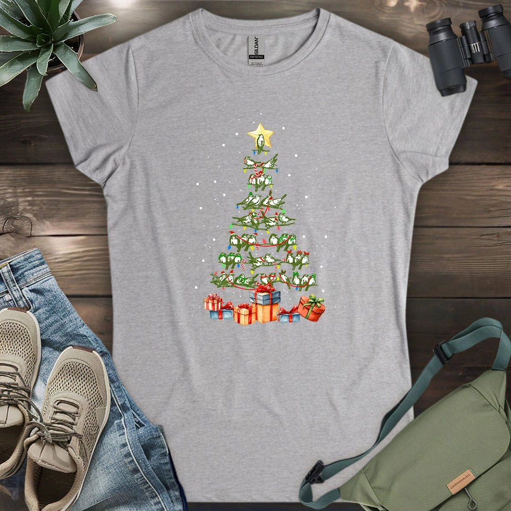 Birdy Christmas Tree Women's T-shirt