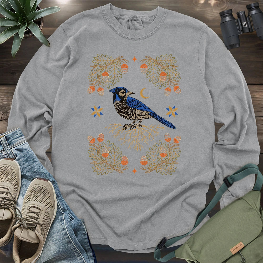 Blue Jay Chestnuts Long Sleeve T-shirt