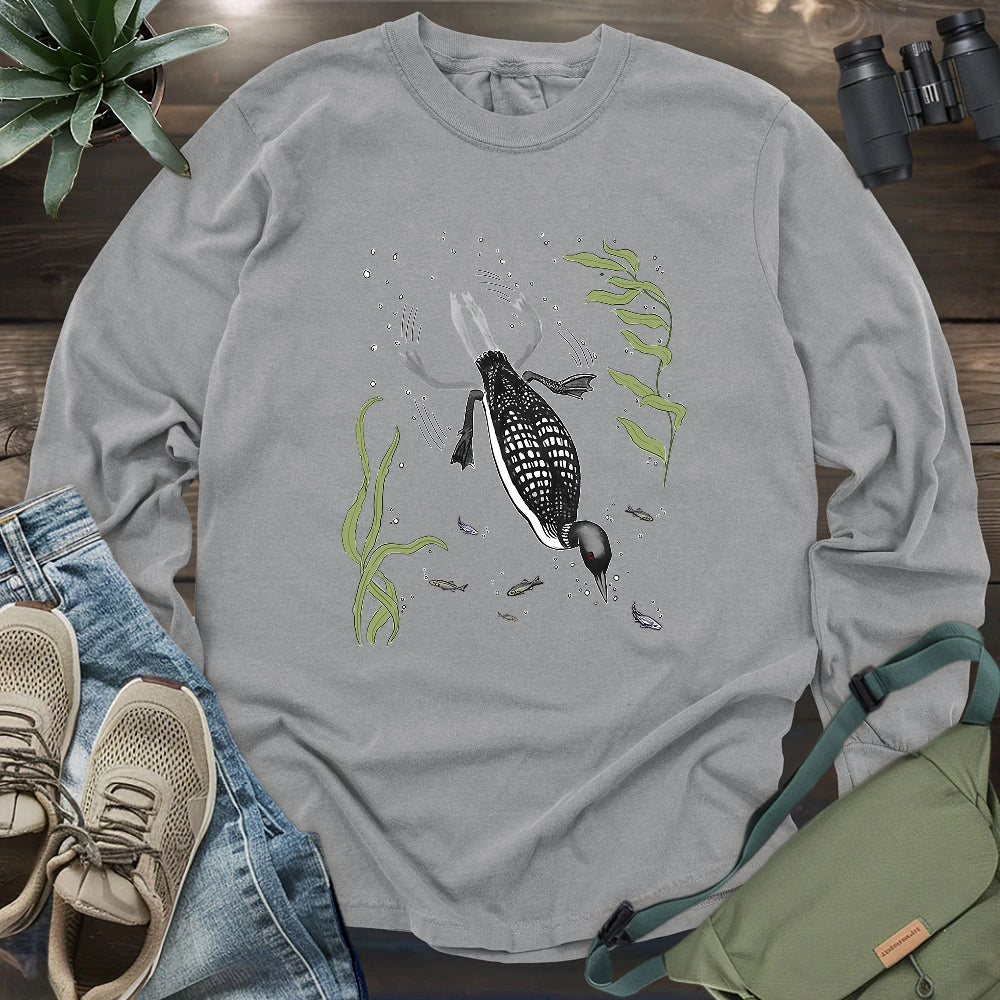 Catch of The Loon Long Sleeve T-shirt