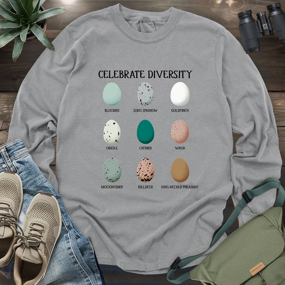 Celebrate Egg Diversity Long Sleeve T-shirt
