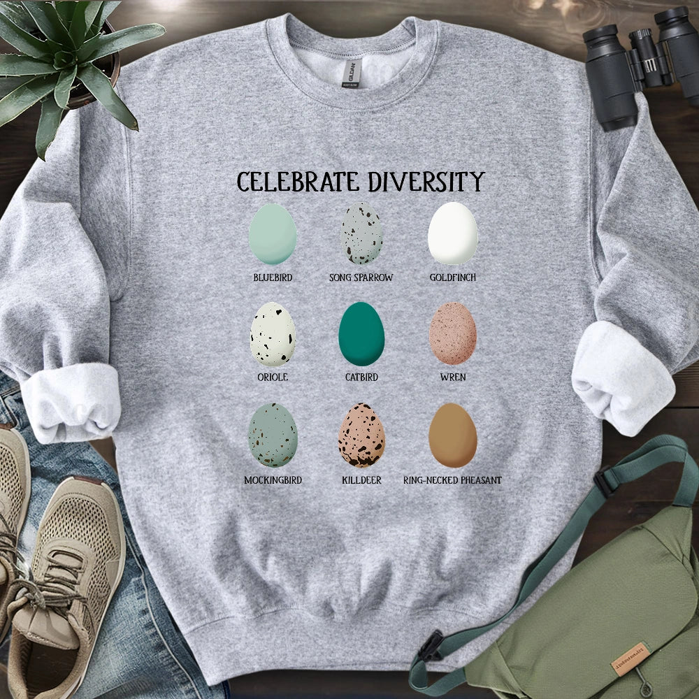 Celebrate Egg Diversity Sweatshirt