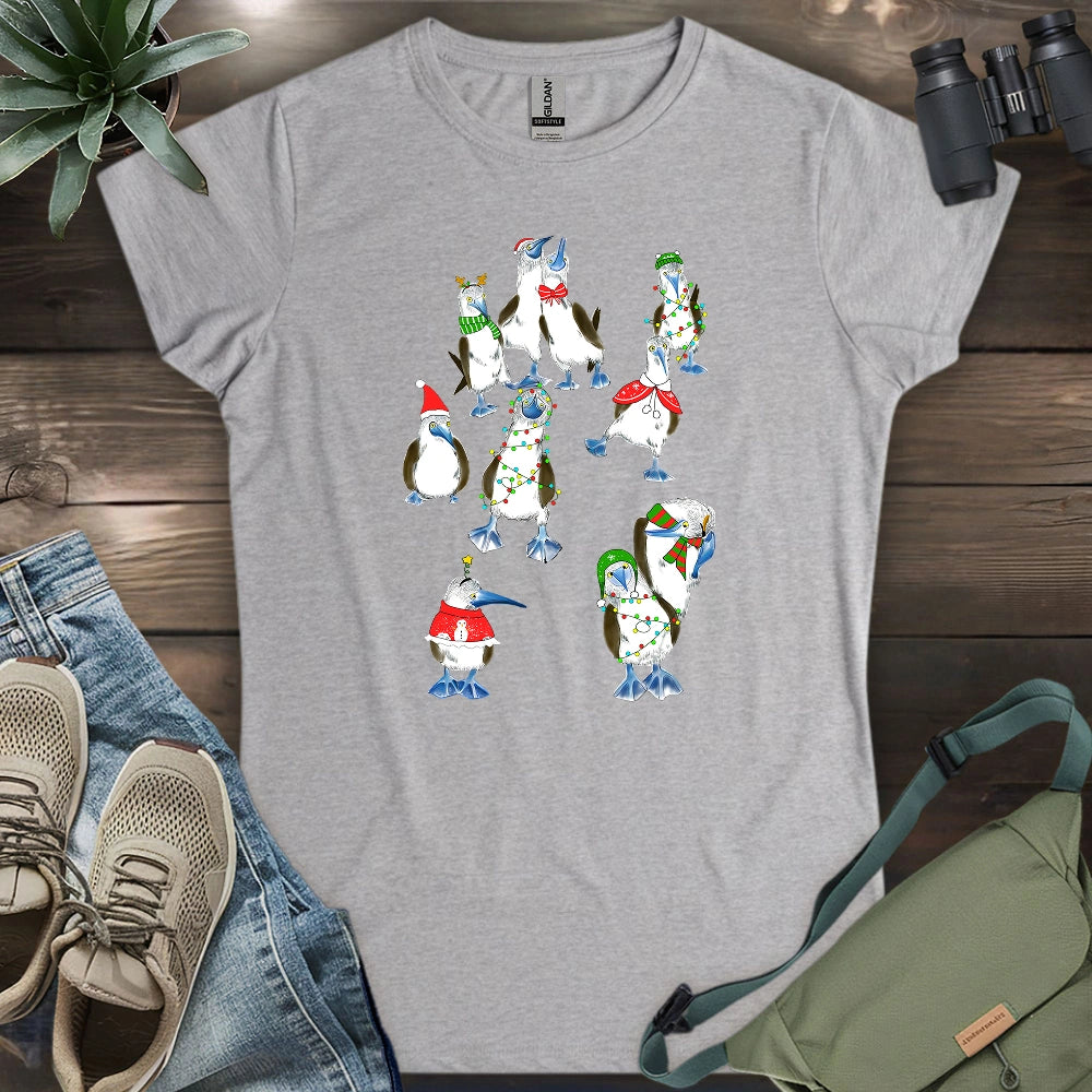 Christmas Boobies Women's T-shirt