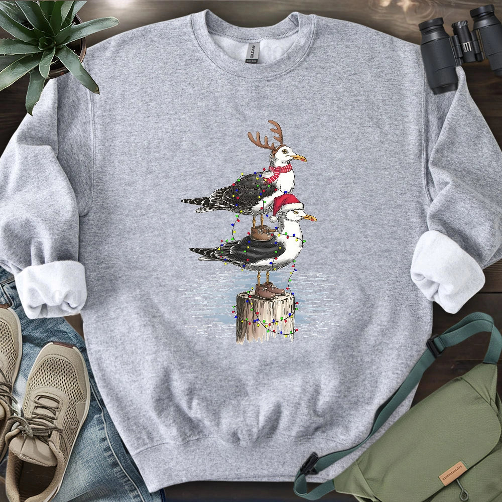 Christmas Seagulls Sweatshirt