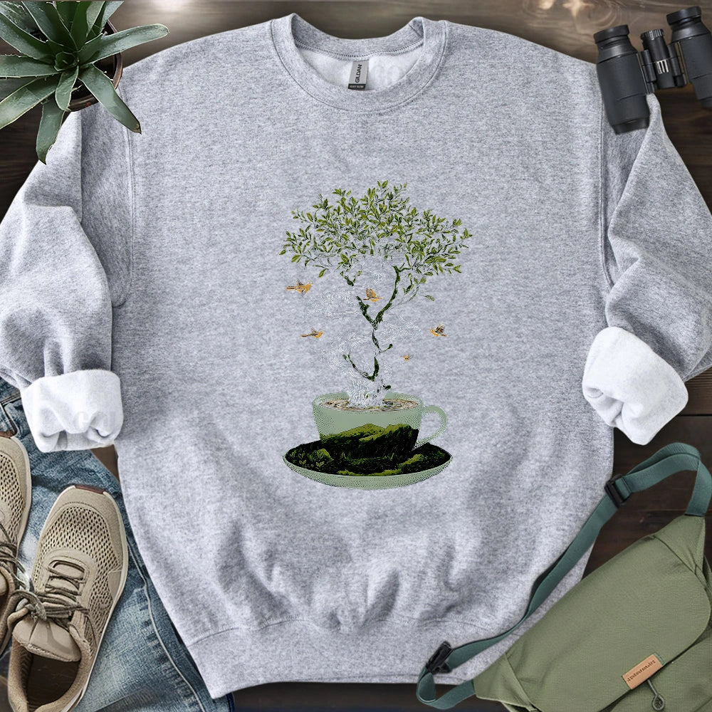 Coffee Tree Attract Birds Sweatshirt