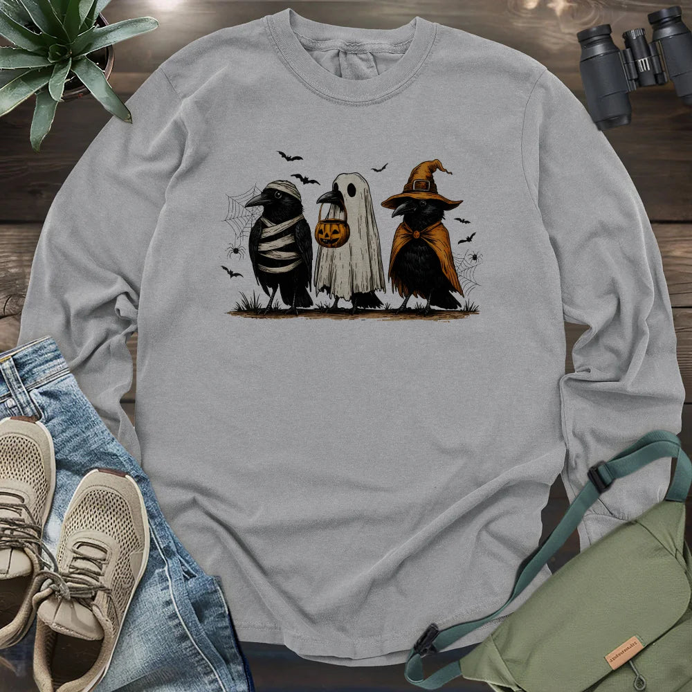 Crows in Costume Long Sleeve T-shirt