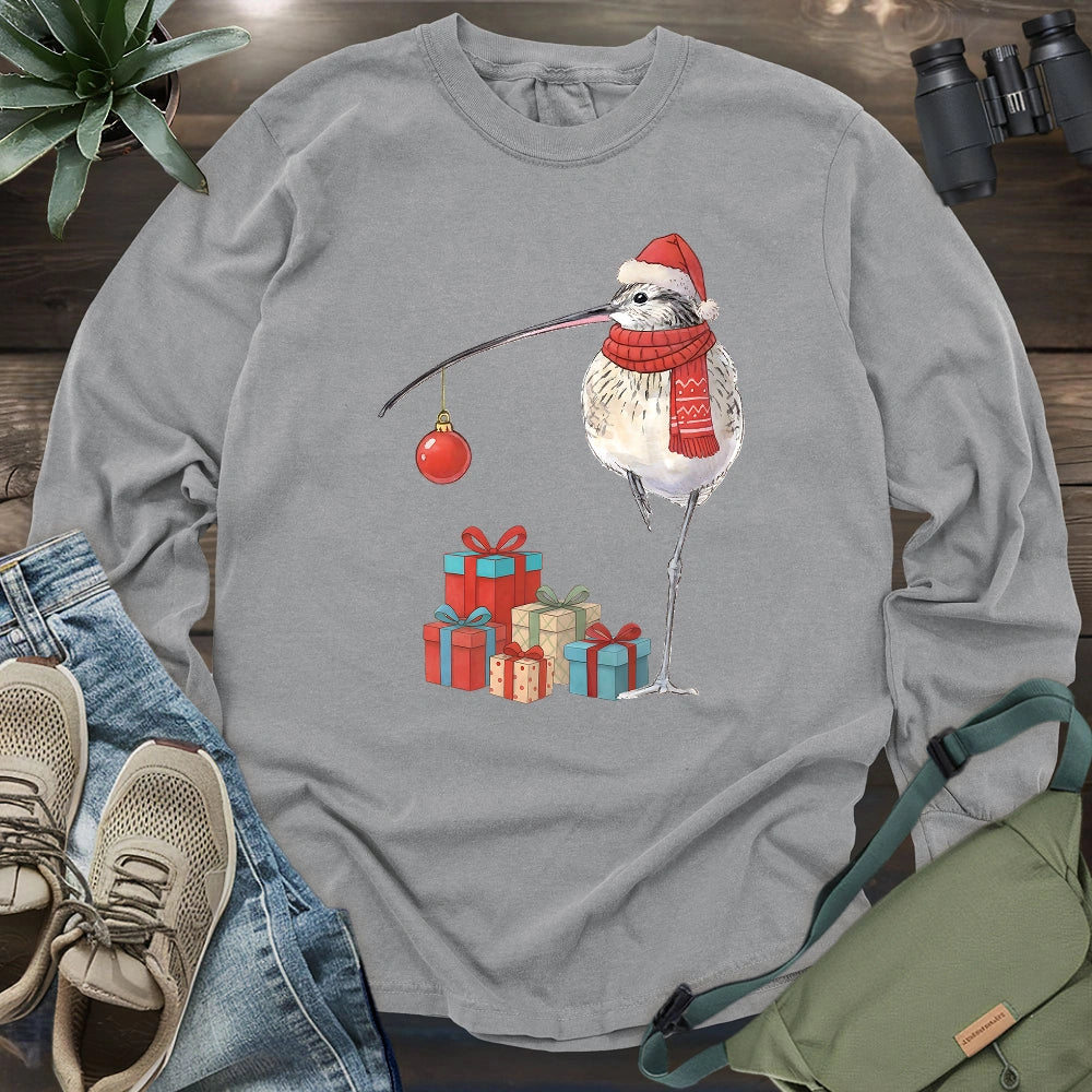 Curlew Holding Ornament Long Sleeve T-shirt