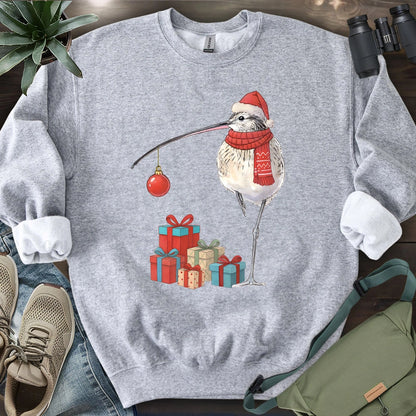 Curlew Holding Ornament Sweatshirt